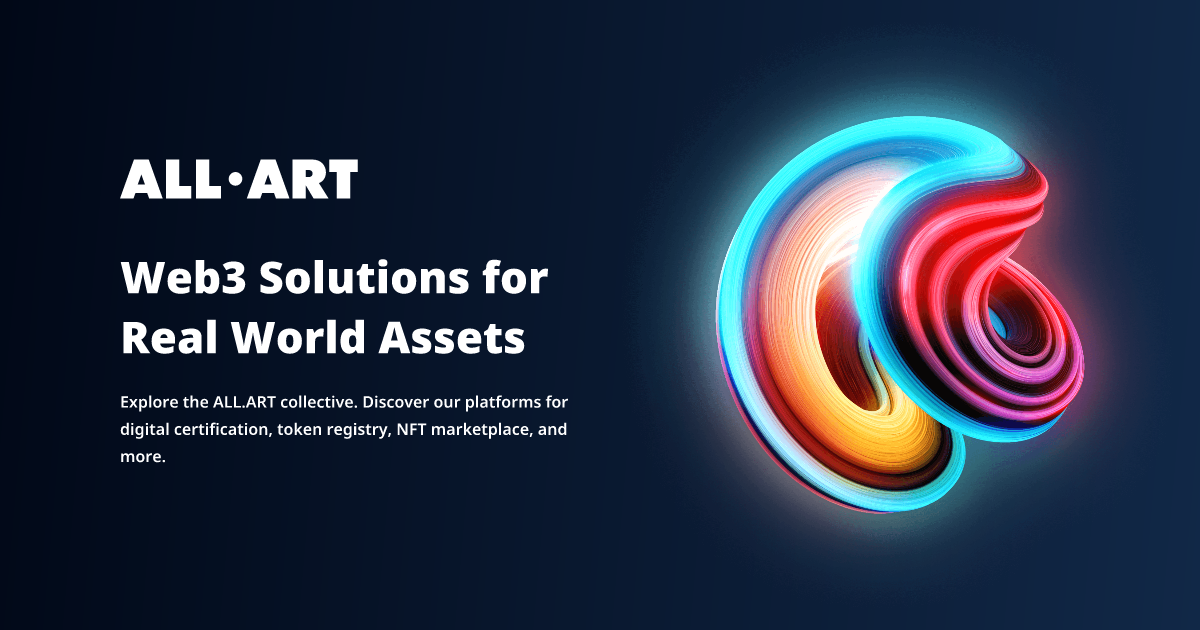ALL.ART - Web3 Solutions for Real World Assets - AART Token